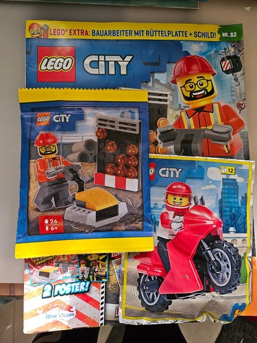 Lego city magazin mit 2 - city, 82