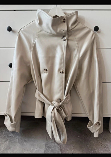 Stradivarius damen jacke beige - stradivarius,