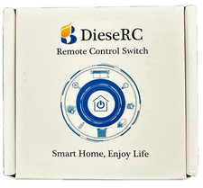 2-Kanal RF Motor Control Switch , DieseRC Remote Control Switch, Handsender