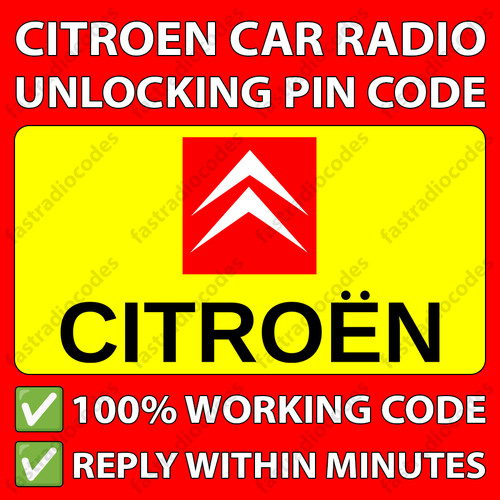 Citroen radio pin code ds - pin,
