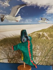 Handpuppe Krokodil mit