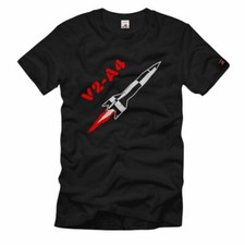 V2 A4 Aggregat erste Rakete im Weltraum Wunderwaffe T Shirt Herren #2205