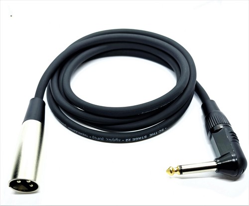 Audiokabel winkel klinke mono - winkel,
