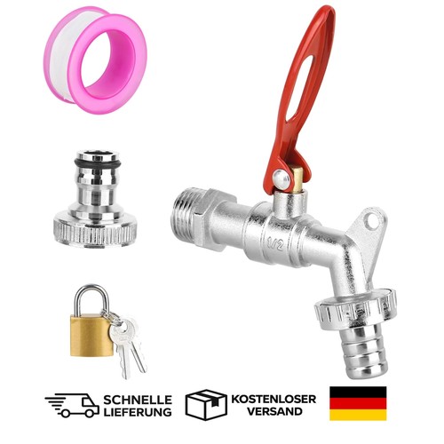 Wasserhahn messing garten - wasserhahn,