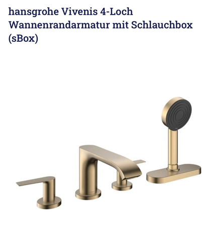 Hansgrohe vivenis loch - hansgrohe, 4-loch