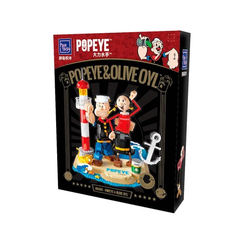 Popeye und olive oyl baukasten - olive,