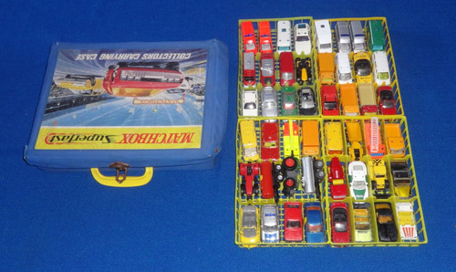 Matchbox koffer inkl 48x - matchbox-koffer, (inkl.48x