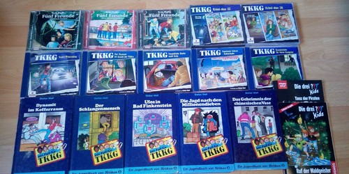 Tkkg und bücher sammlung - cd, +