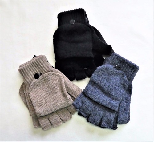 Fingerlose strick handschuhe - fingerlose, strick-handschuhe