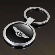 Schlüsselanhänger aus Metall mit Bentley -Logo aus Silikon,Beste Qualität