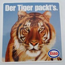 Werbe-Aufkleber Esso Der Tiger