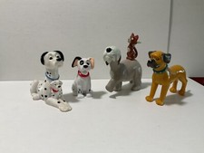 Disney 101 Dalmatiner Applause 4 x Figur mit Welpen, Dogge, Hund Colonel Tibbs