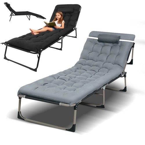 Sonnenliege campingbett 200kg - campingbett,