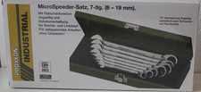 PROXXON MicroSpeeder Satz, 8-19 mm, 7 tlg.,  im Koffer, NEU, OVP- 24.6 1125 S7