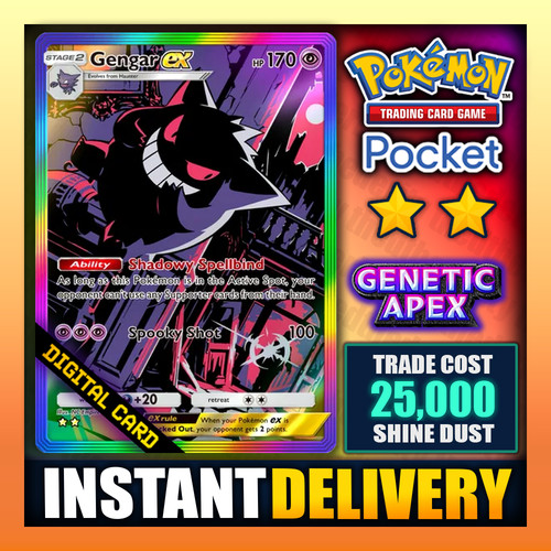 Pokemon tcg pocket gengar - tcg,