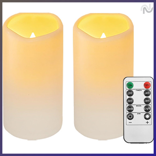 Led kerzen 2er set - kerzen,