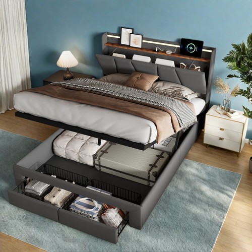 Polsterbett doppelbett 160 - doppelbett：160, x