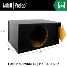 32hz ported mdf - ported,