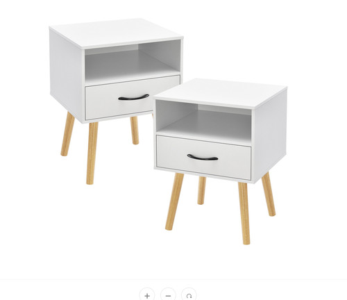 Beistelltisch gävle 2er set - beistelltisch,