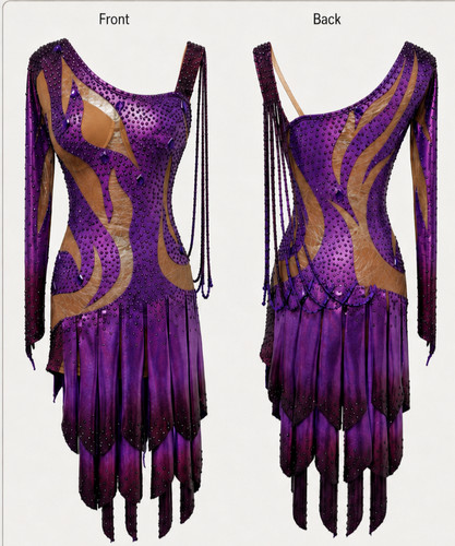 Tanzkleid latein kleid - tanzkleid,