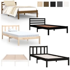 Holzbett Massivholzbett