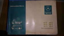 MERCEDES 207D-409D BETRIEBSANLEITUNG BORDBUCH BORDHEFT GEBRAUCHT