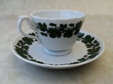 Meissen Weinlaub Kaffeetasse mit Untertasse 1. Wahl