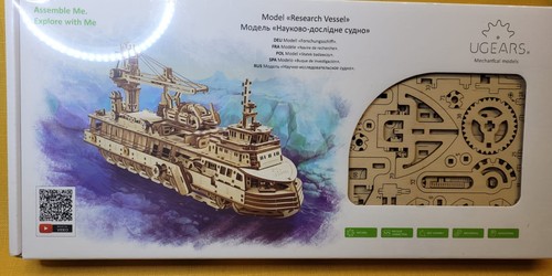 Ugears forschungsschiff - ugears,