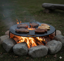 Grillplatte Feuerplatte