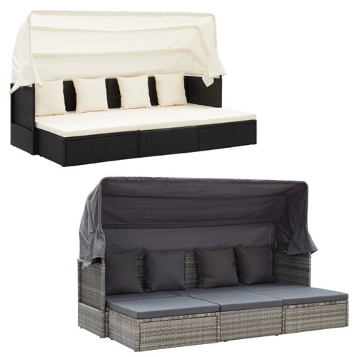 Gartenbett mit dach - gartenbett,