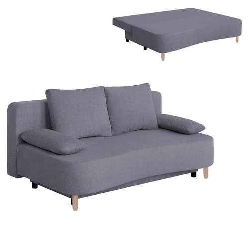 Schlafsofa mocca federkern - -,