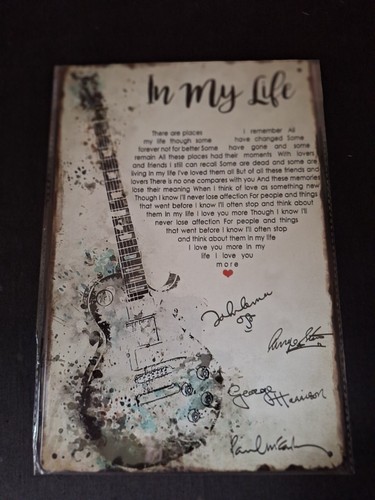 The beatles life lyrics - the, my
