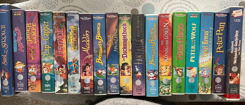 Walt disney original vhs - walt, original-vhs-