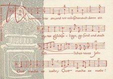 Neujahr-Wünsche Lied zum