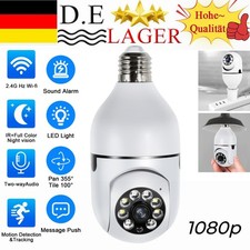 Funk Wlan Überwachungskamera Webcam 1080P HD WIFI IP Camera Innen IR Nachtsicht