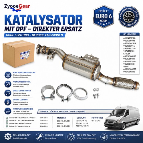Neu dieselpartikelfilter dpf - neu,