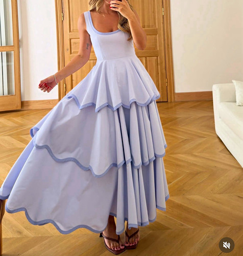 Flow damen maxikleid - flow,