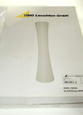TRIO Designer-Leuchte Hängeleuchte 3 flammig E27 m. Fußschalter Papierraumteiler