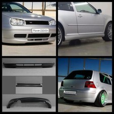 Bodykit für VW Golf 4 Jubi Design Stoßstange Schweller GTI ABS Edition 25