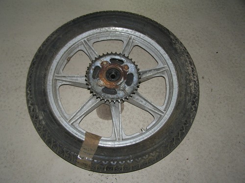 Yamaha 400 hinterrad rear - 400,