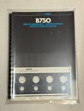 Studer Revox B750 Serviceanleitung Service Manual ORIGINAL     NO COPY