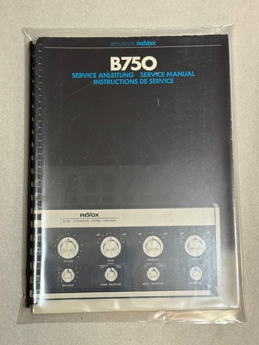 Studer revox b750 - studer,