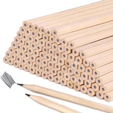 Helweet Holzbleistifte, Hb Bleistifte, Bleistifte Set, 100 Stück Sechseckige Hol