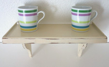 Altes Wandregal Wandboard Konsole Holz Shabby Chic Landhaus Vintage 37x18