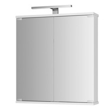 Spiegelschrank - weiß -