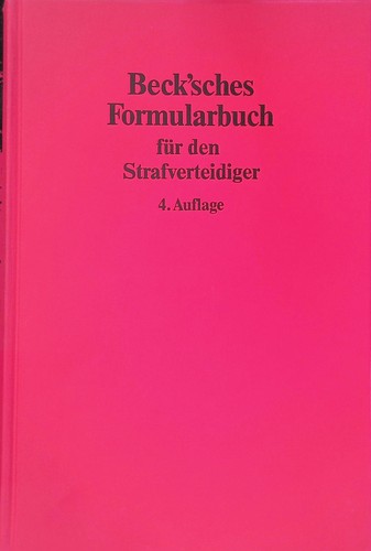 Beck sches formularbuch - beck'sches,