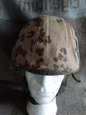 Orig.Bundeswehr Helmbezug Helm-Cover Wüstentarn/flecktarn