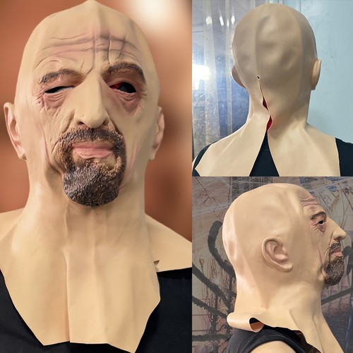 Alte mann latex maske - mann,