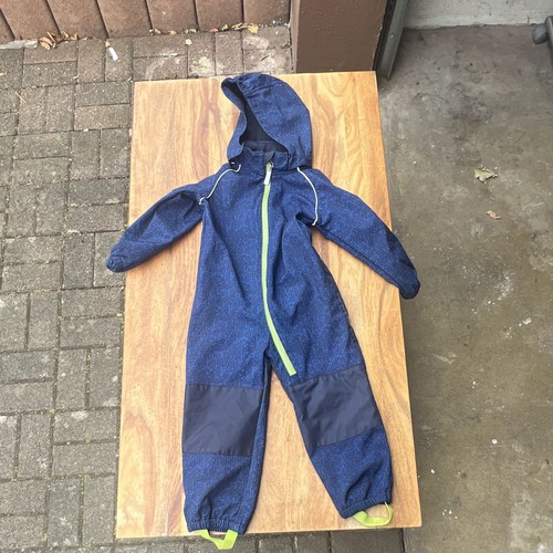 Unisex kinder schneeanzug blau - schneeanzug,