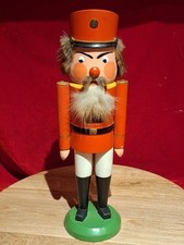 Alter Nußknacker Husar H 36cm 60er Jahre Echt Erzgebirge (DDR) Nachlass 